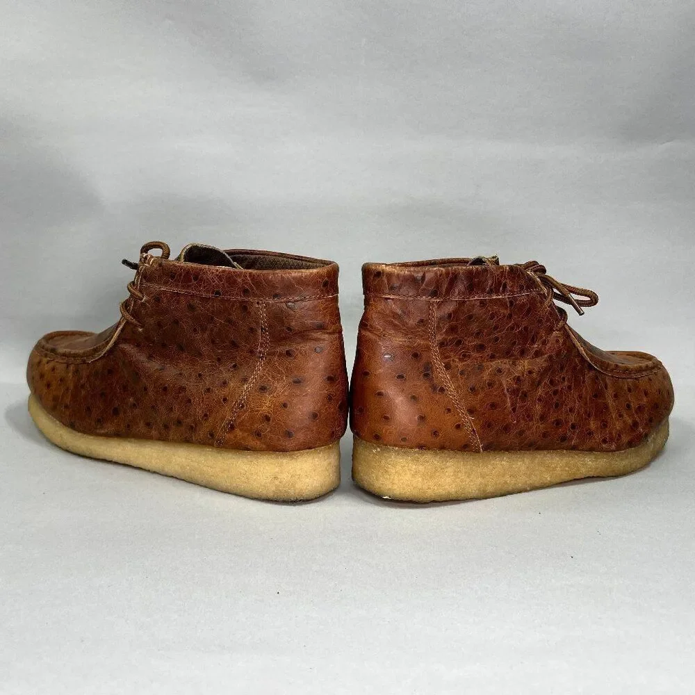 Roper Performance Men's Size 9 Brown Leather Gum Sole Chukka‎ Boots